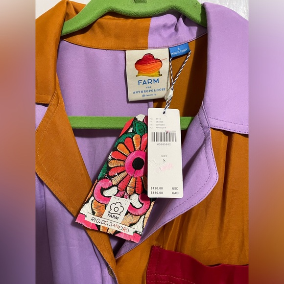 Anthropologie x Farm collab shirt - Picture 2 of 3